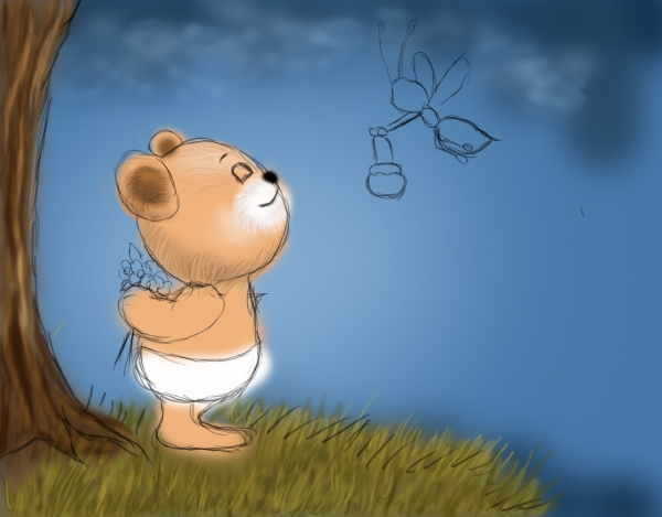 Creation of For U..Honey: Step 3